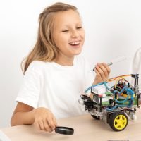 smiley-girl-doing-science-experiments